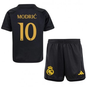 Real Madrid Luka Modric #10 Tredje trøje Børn 2023-24 Kort ærmer (+ korte bukser)